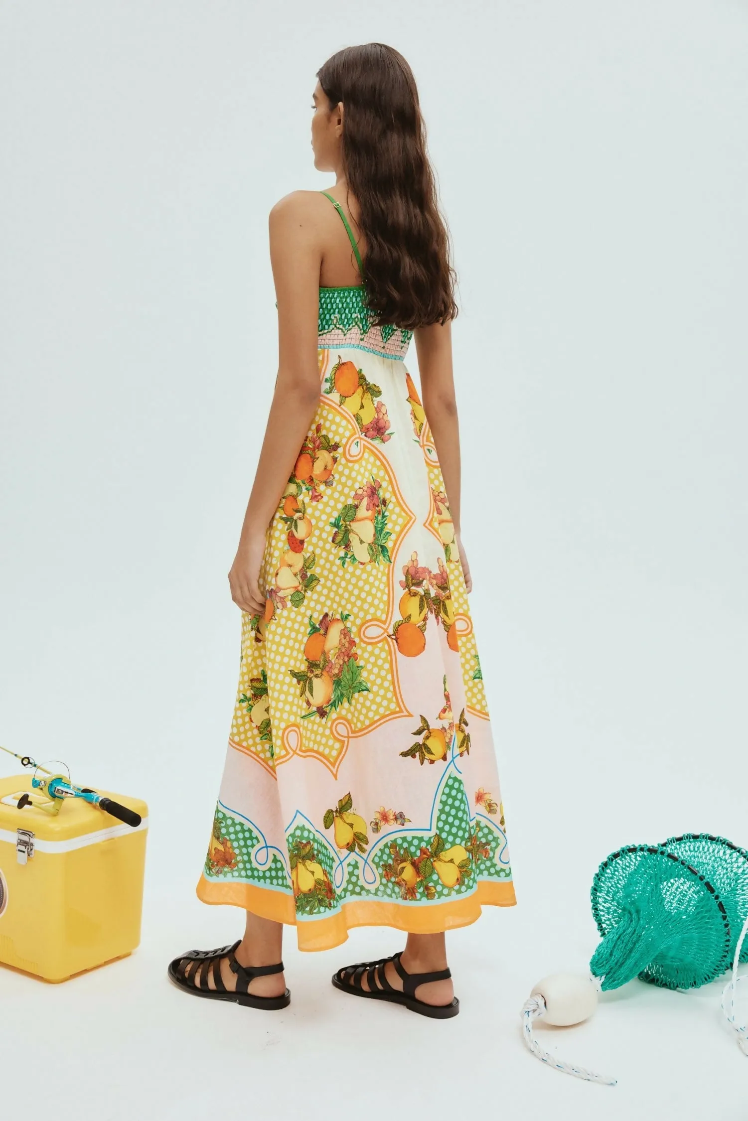Alemais Lemonis Sundress Multi Size 16