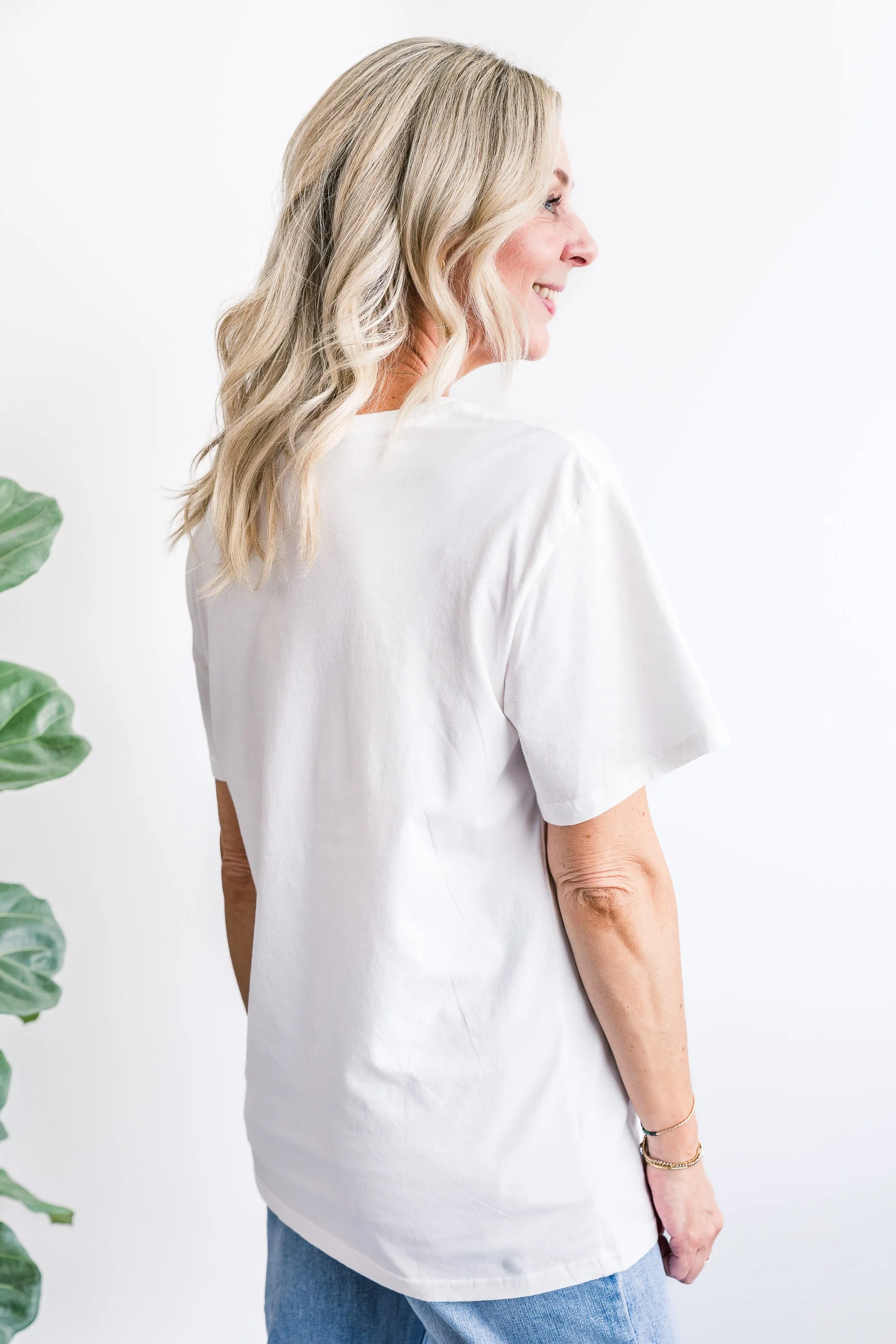 Amalfi White Tee