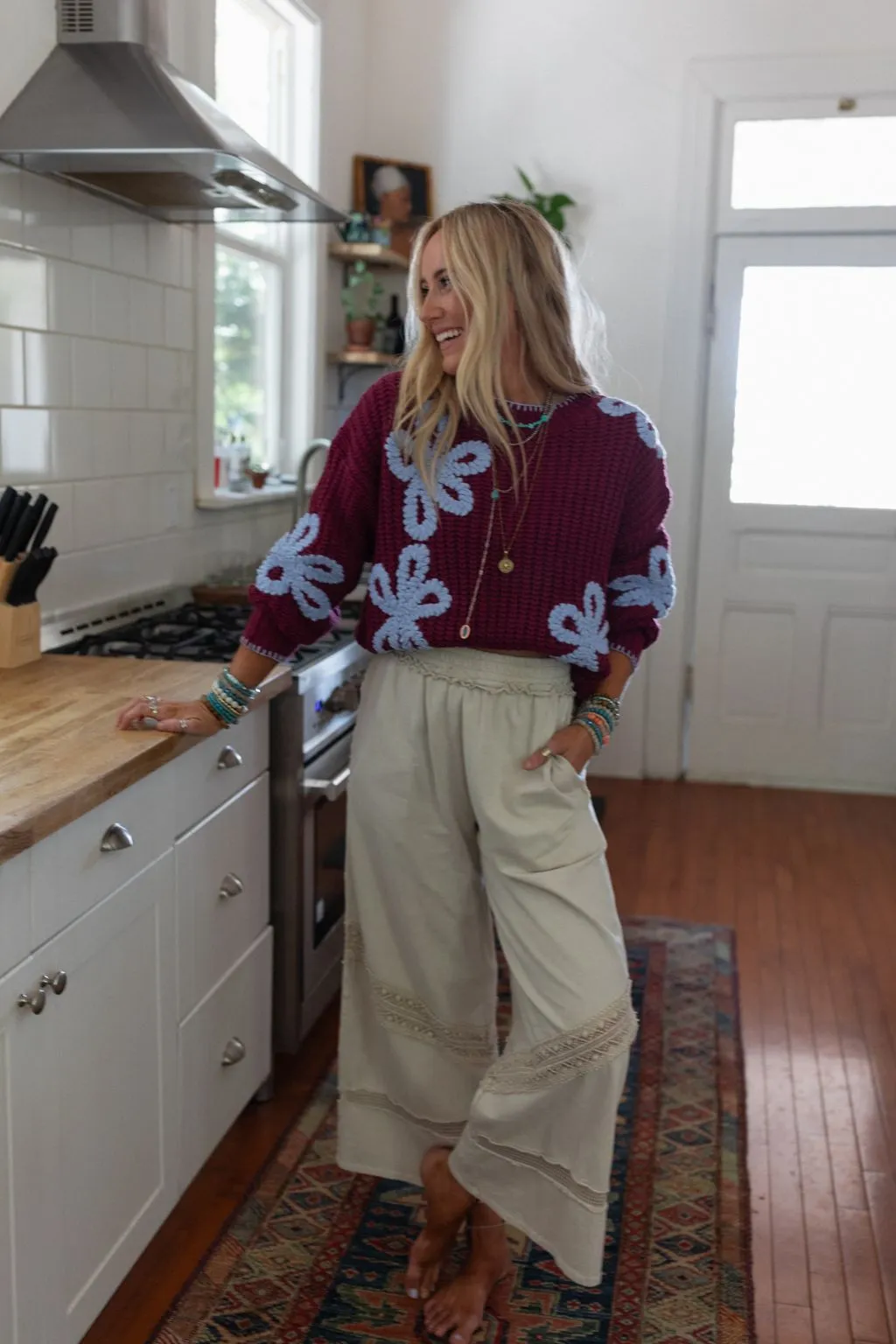 Any Day Wide Leg Pants - Taupe