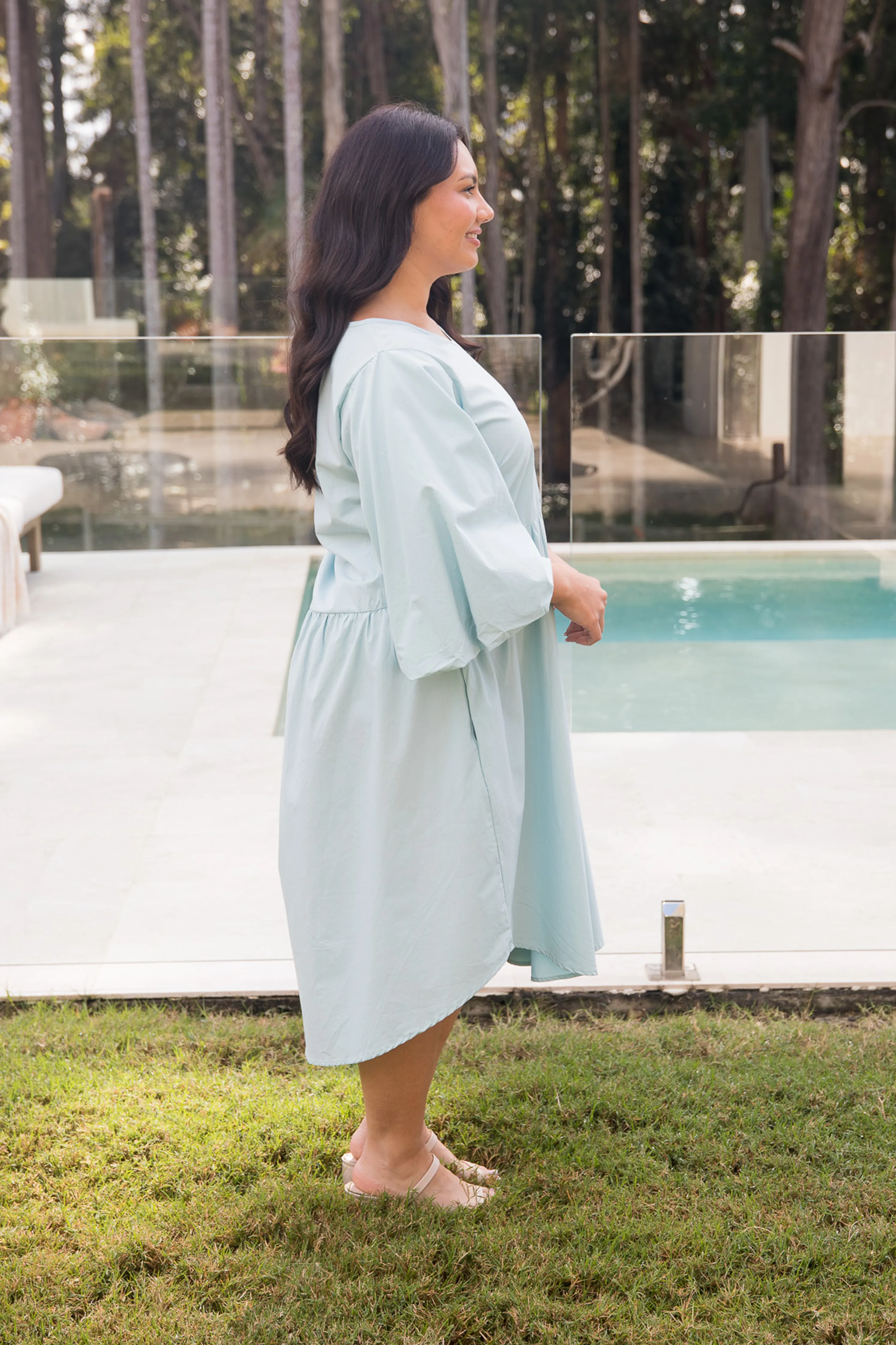 Bailey Dress in Bermuda
