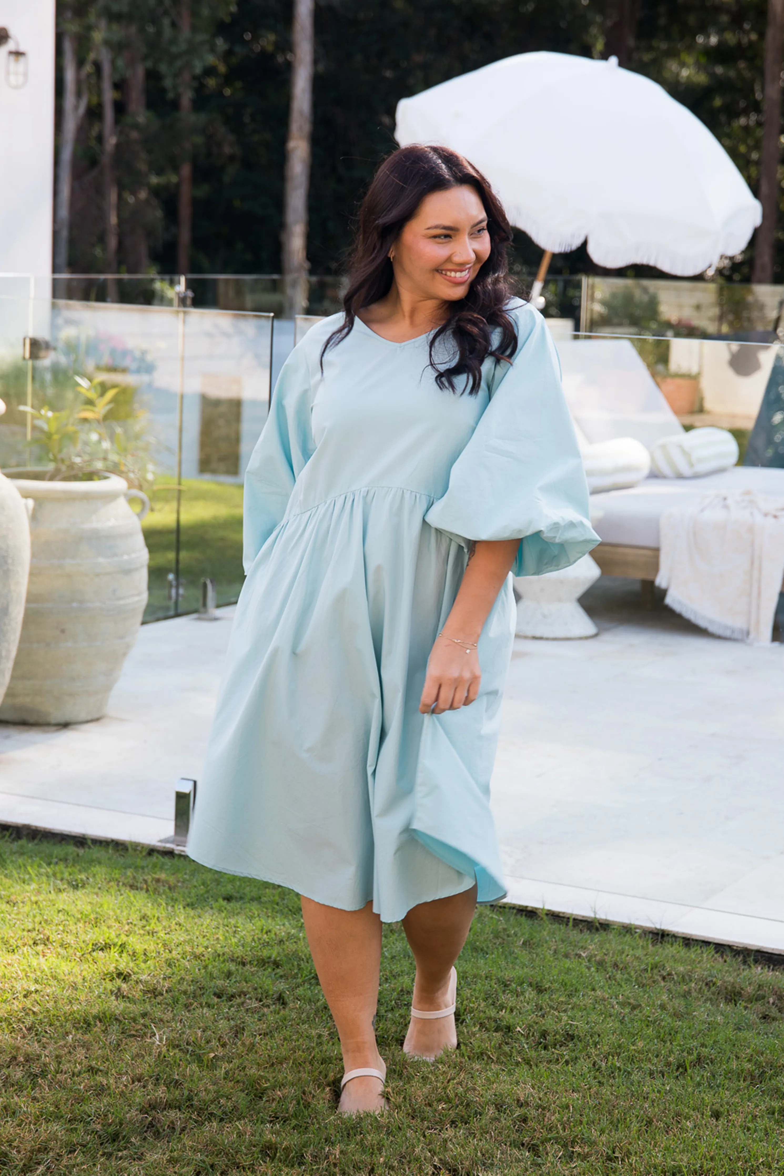 Bailey Dress in Bermuda