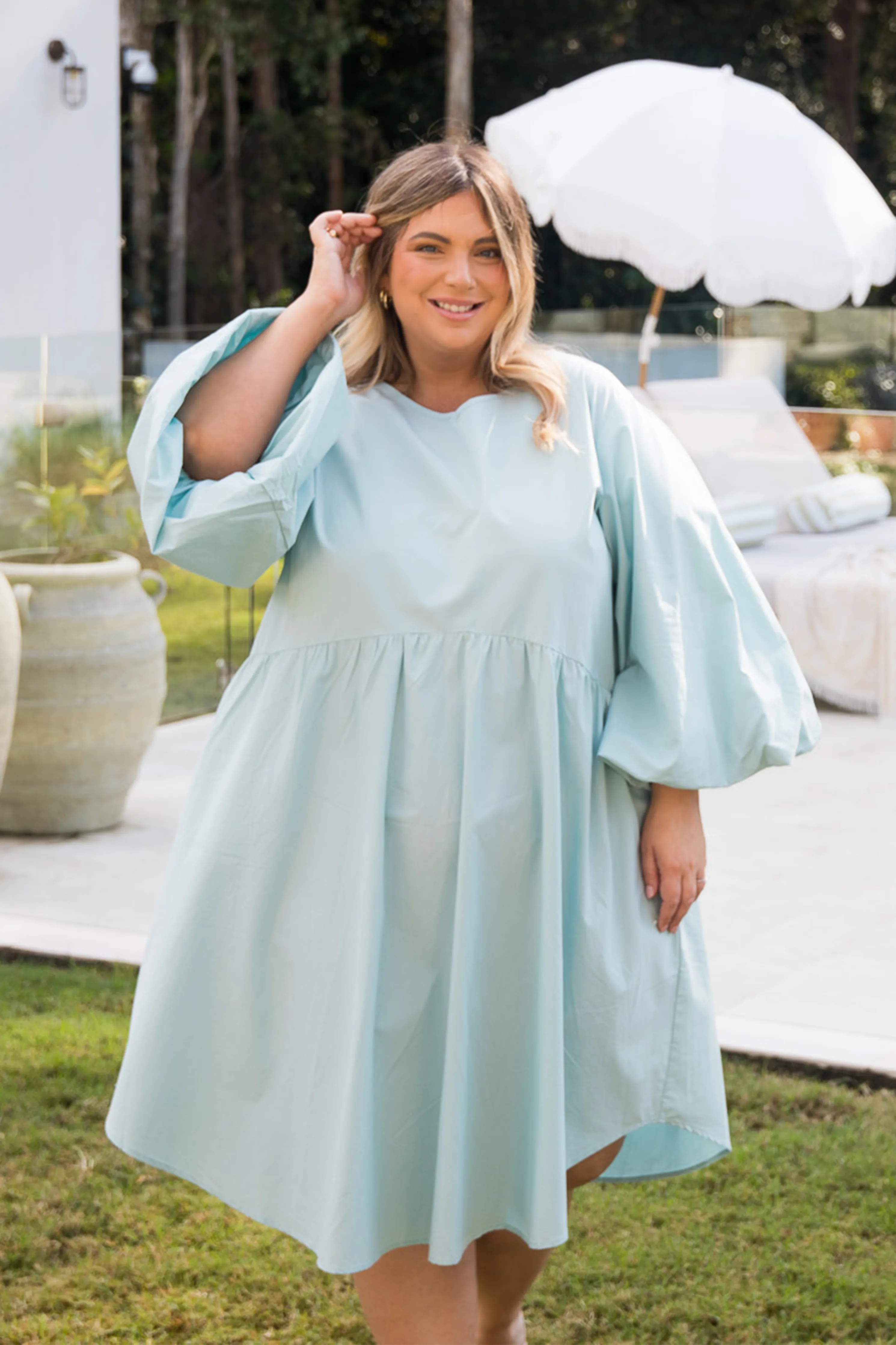 Bailey Dress in Bermuda