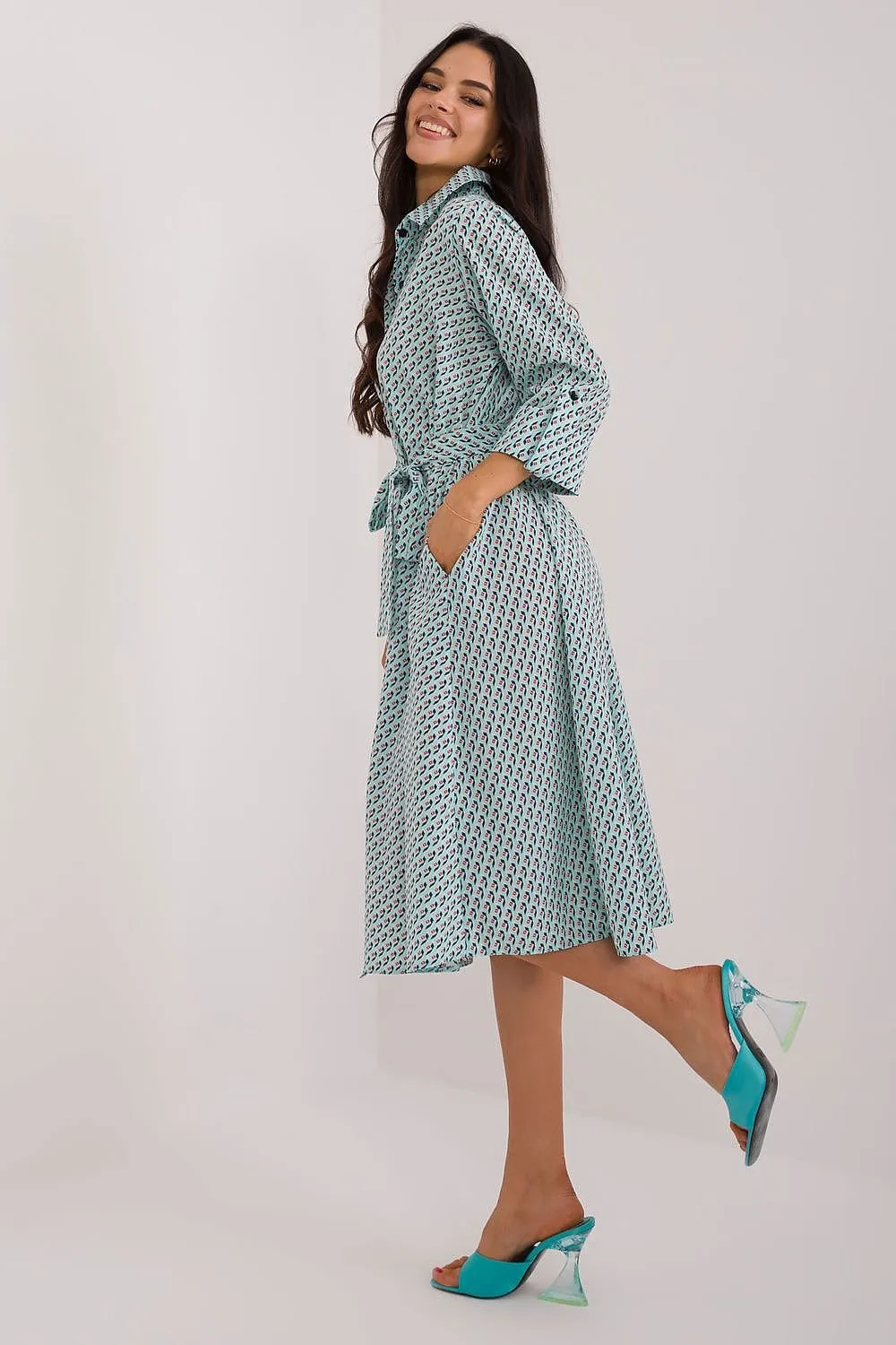 Buttoned Bliss Pocket Daydress