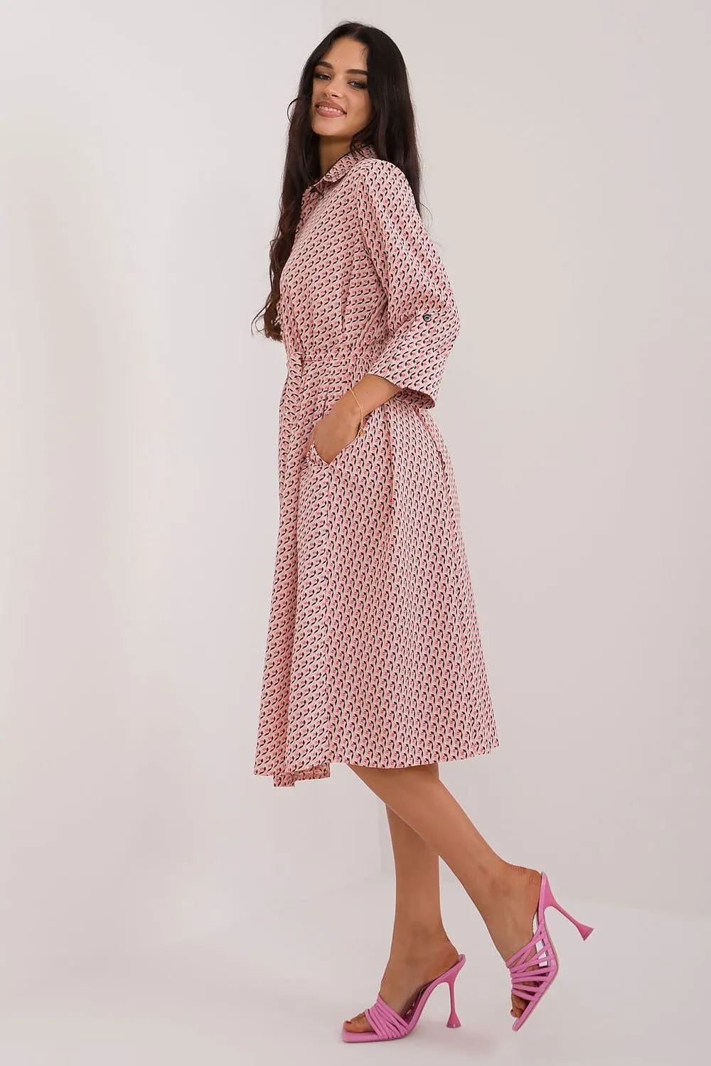 Buttoned Bliss Pocket Daydress