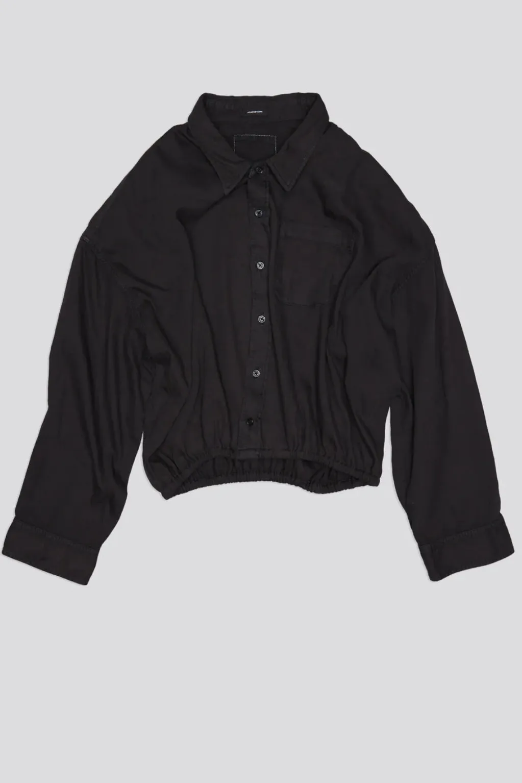 CROSSOVER BUBBLE SHIRT