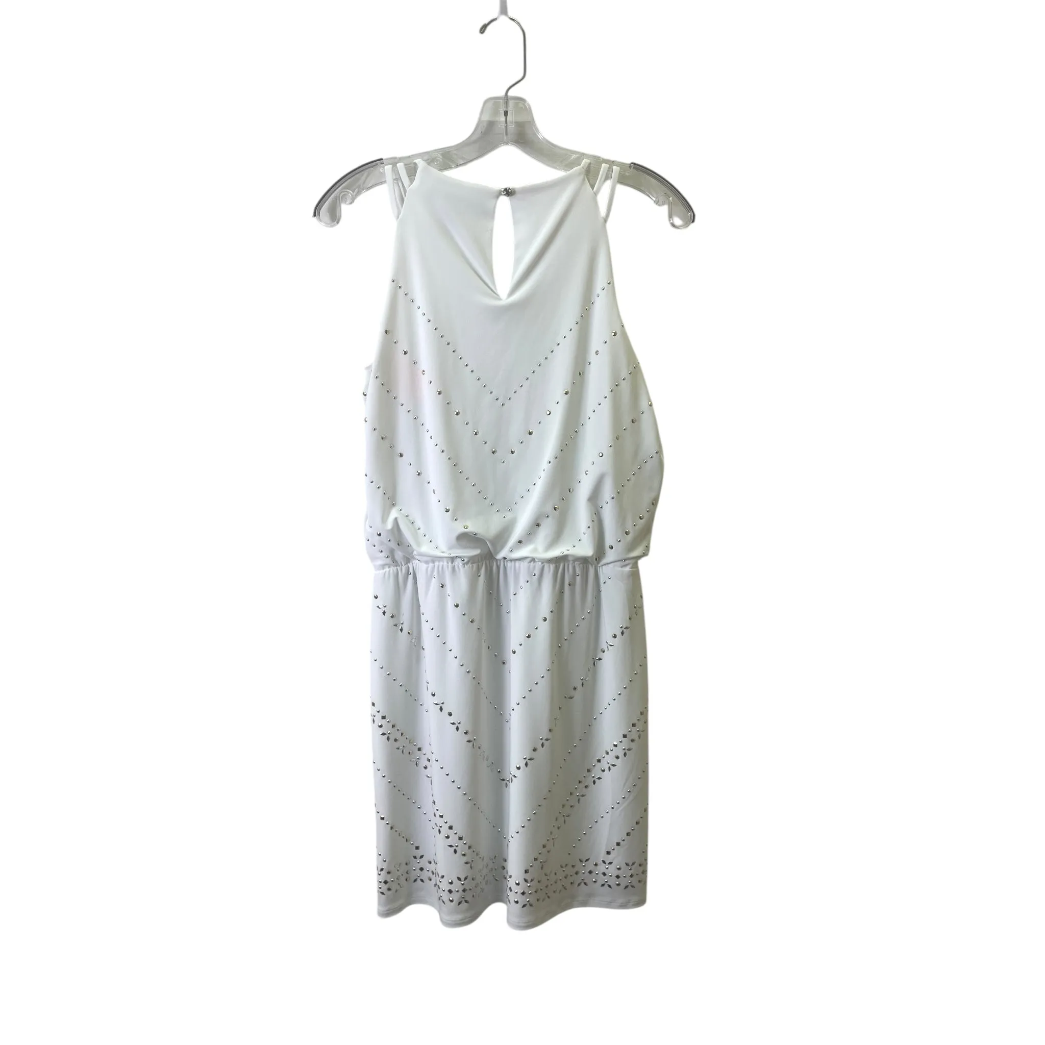 Dress Casual Short By White House Black Market In White, Size:S