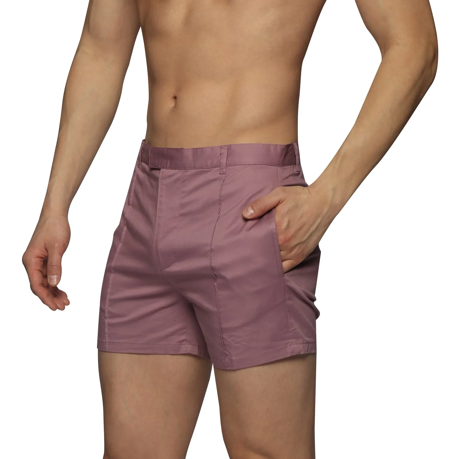Dusty Lavender Spring Twill Portofino Short