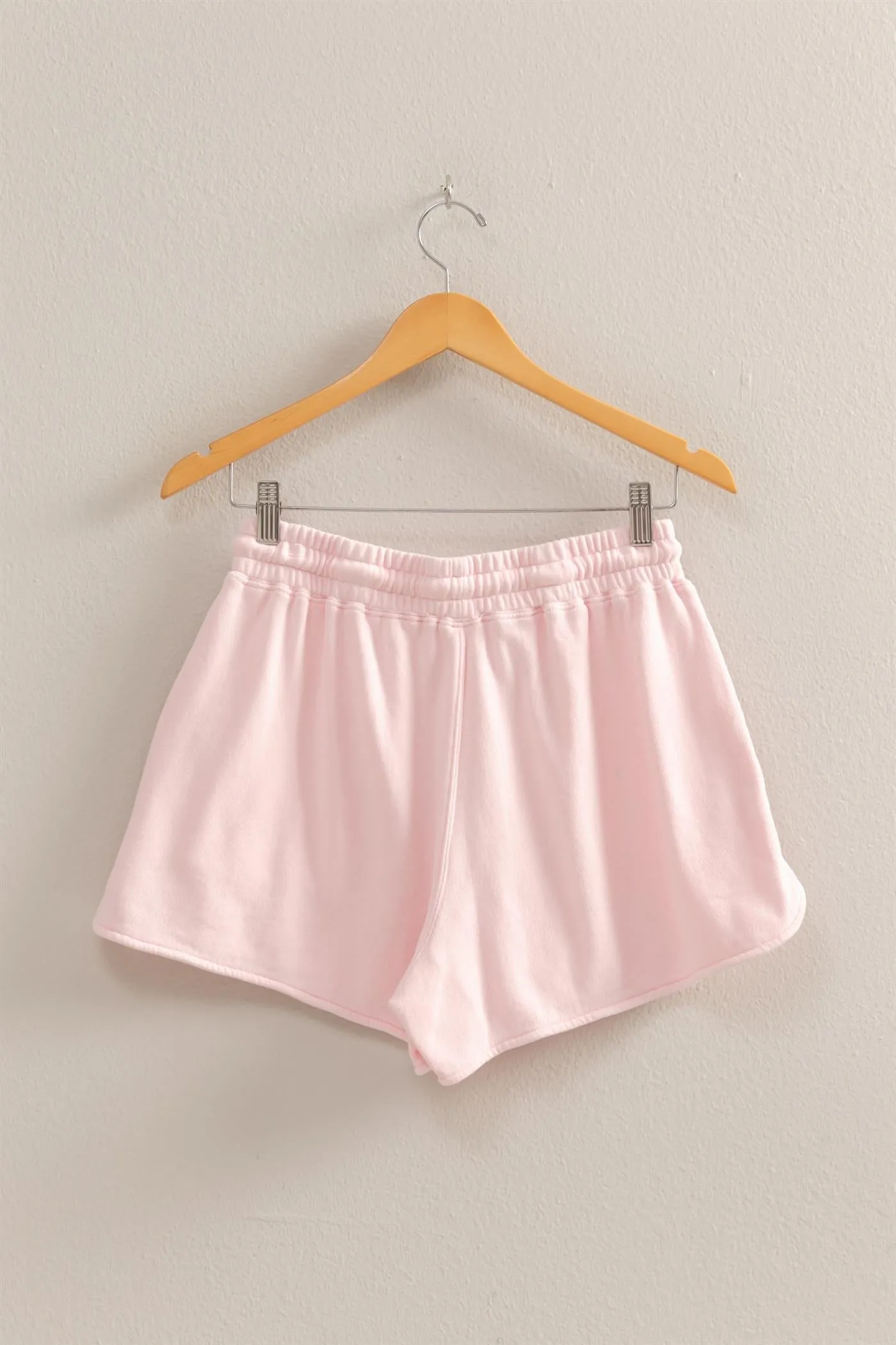 DZ25A690-Drawstring Waist Casual Dolphin Shorts