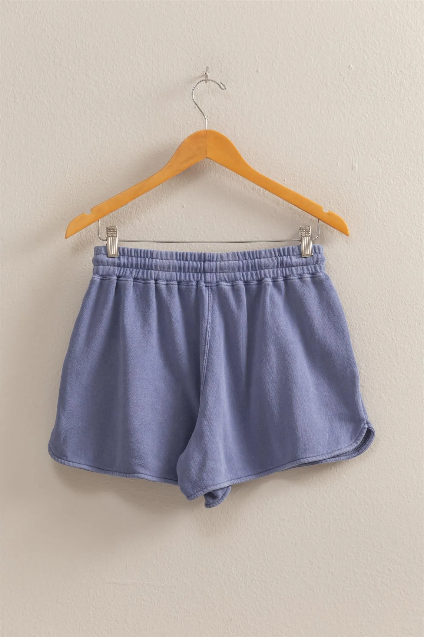 DZ25A690-Drawstring Waist Casual Dolphin Shorts
