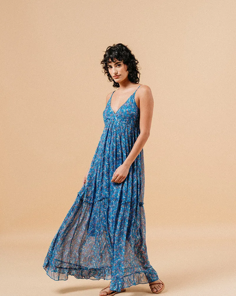 Grace & Mila Marion Sundress - Blue