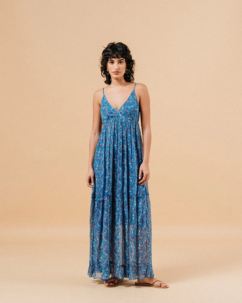 Grace & Mila Marion Sundress - Blue