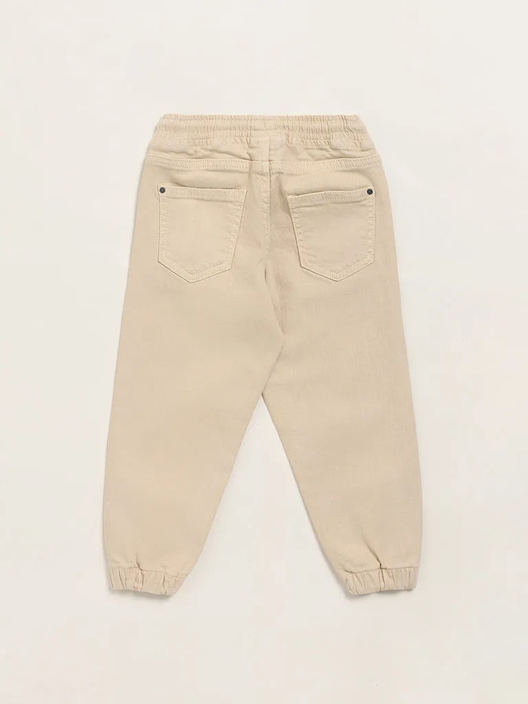 HOP Kids Beige Joggers