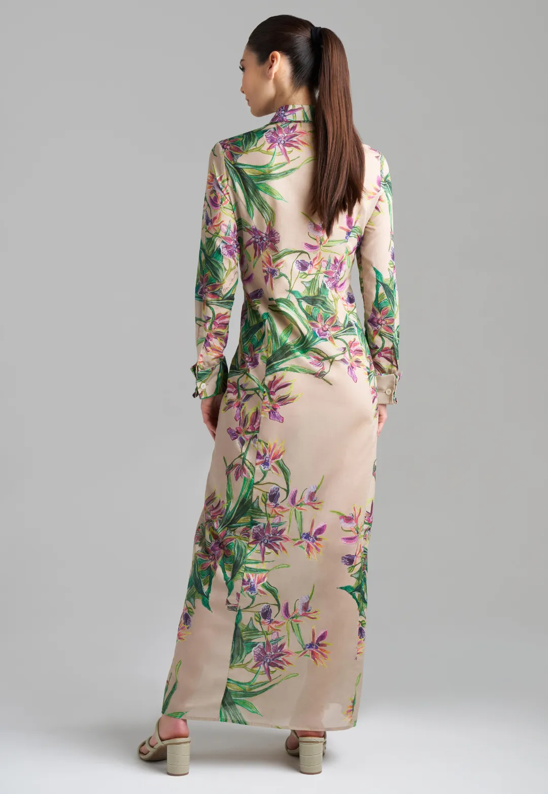 Kathe Cotton Dress in Regalia