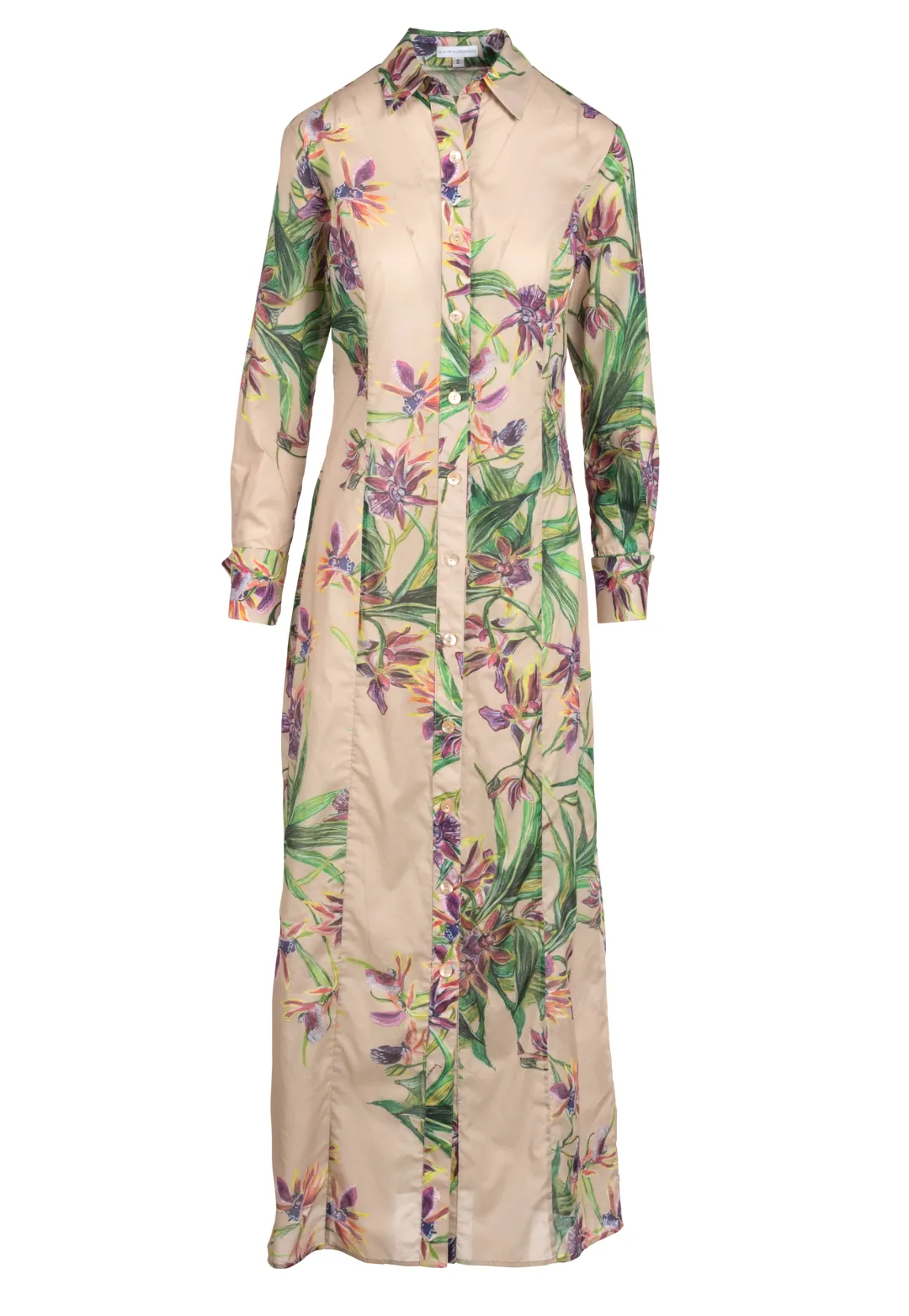 Kathe Cotton Dress in Regalia