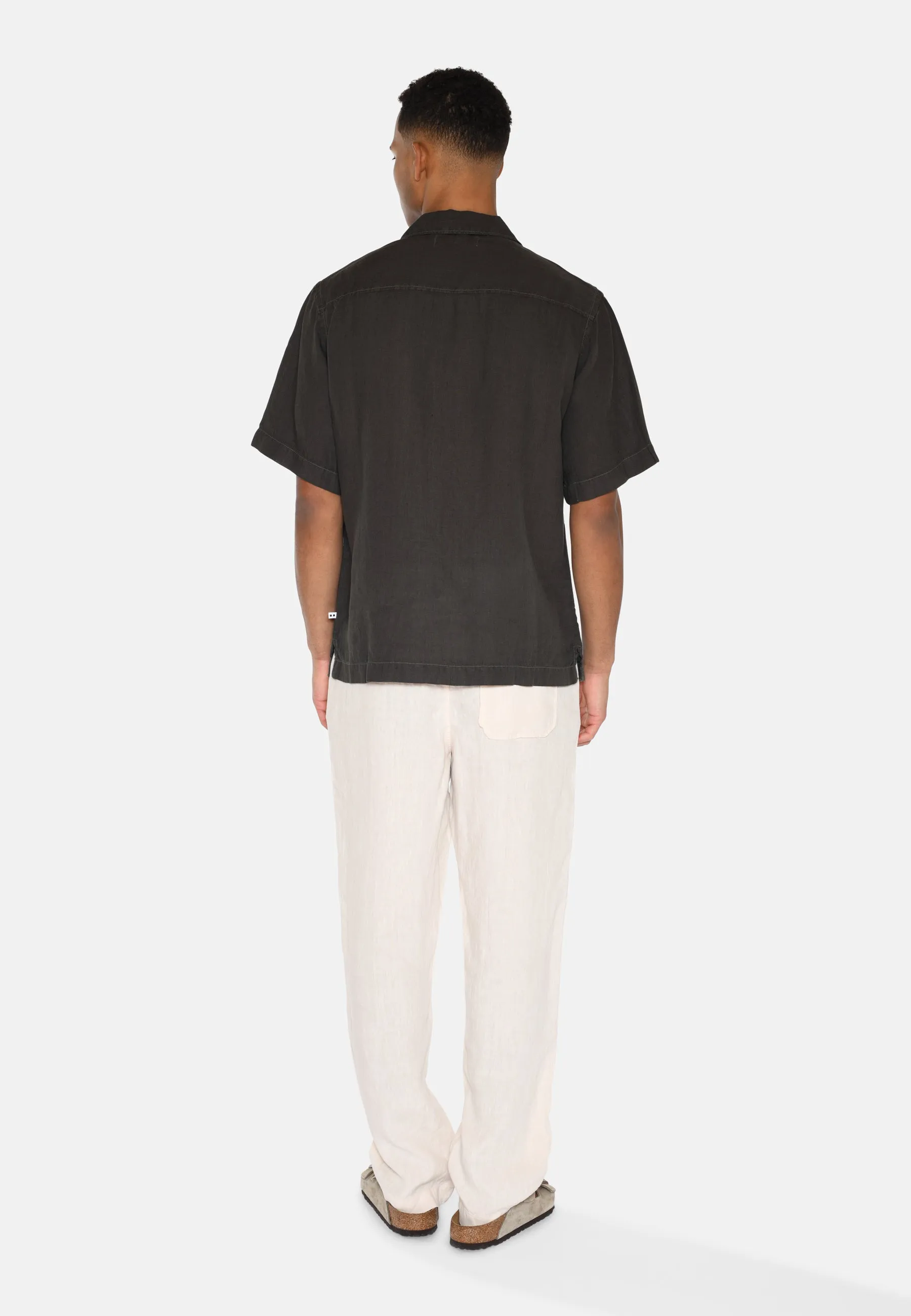 Kingsley casual linen pants 4115 - Rainy Day