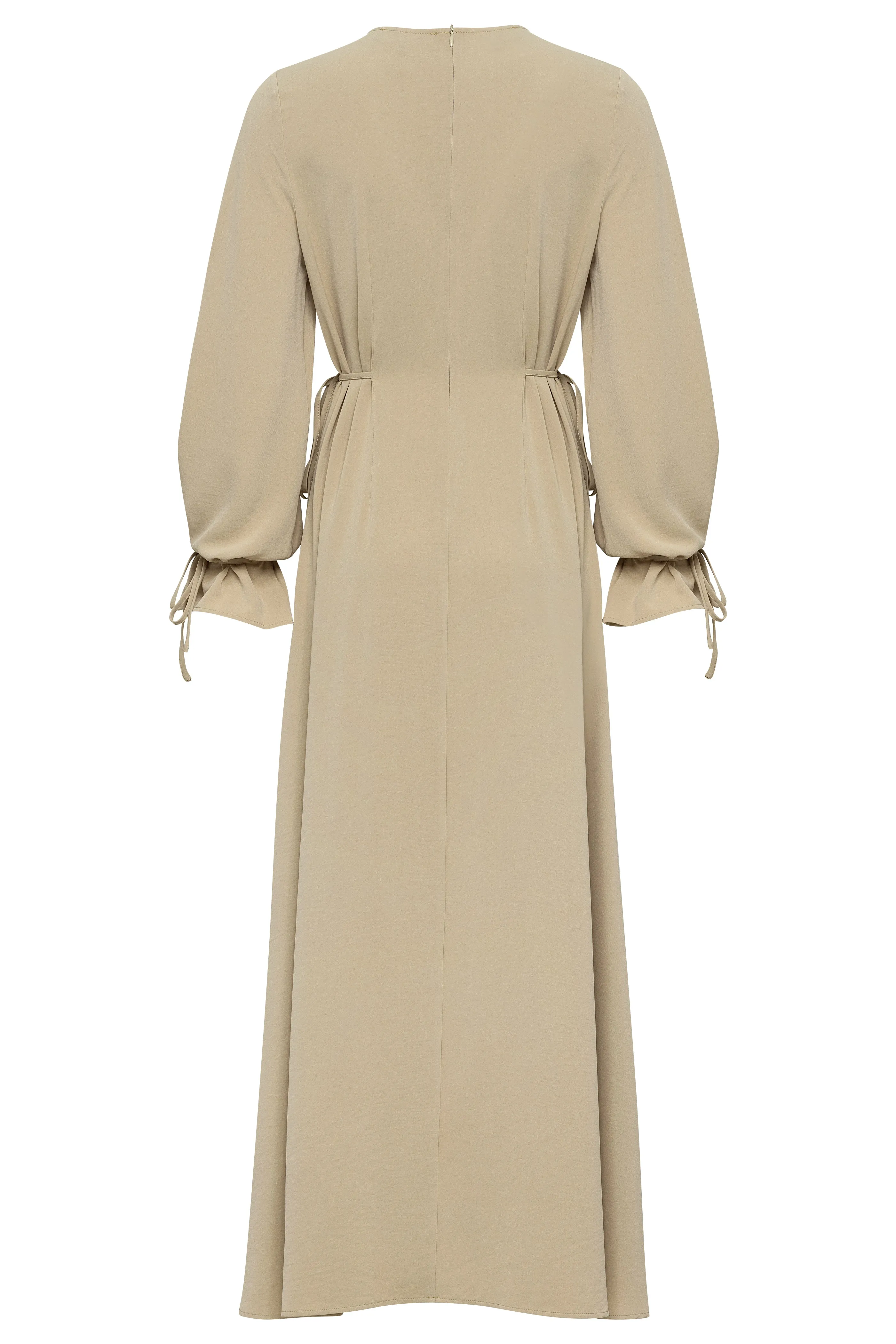 Lamis Maxi Dress - Beige