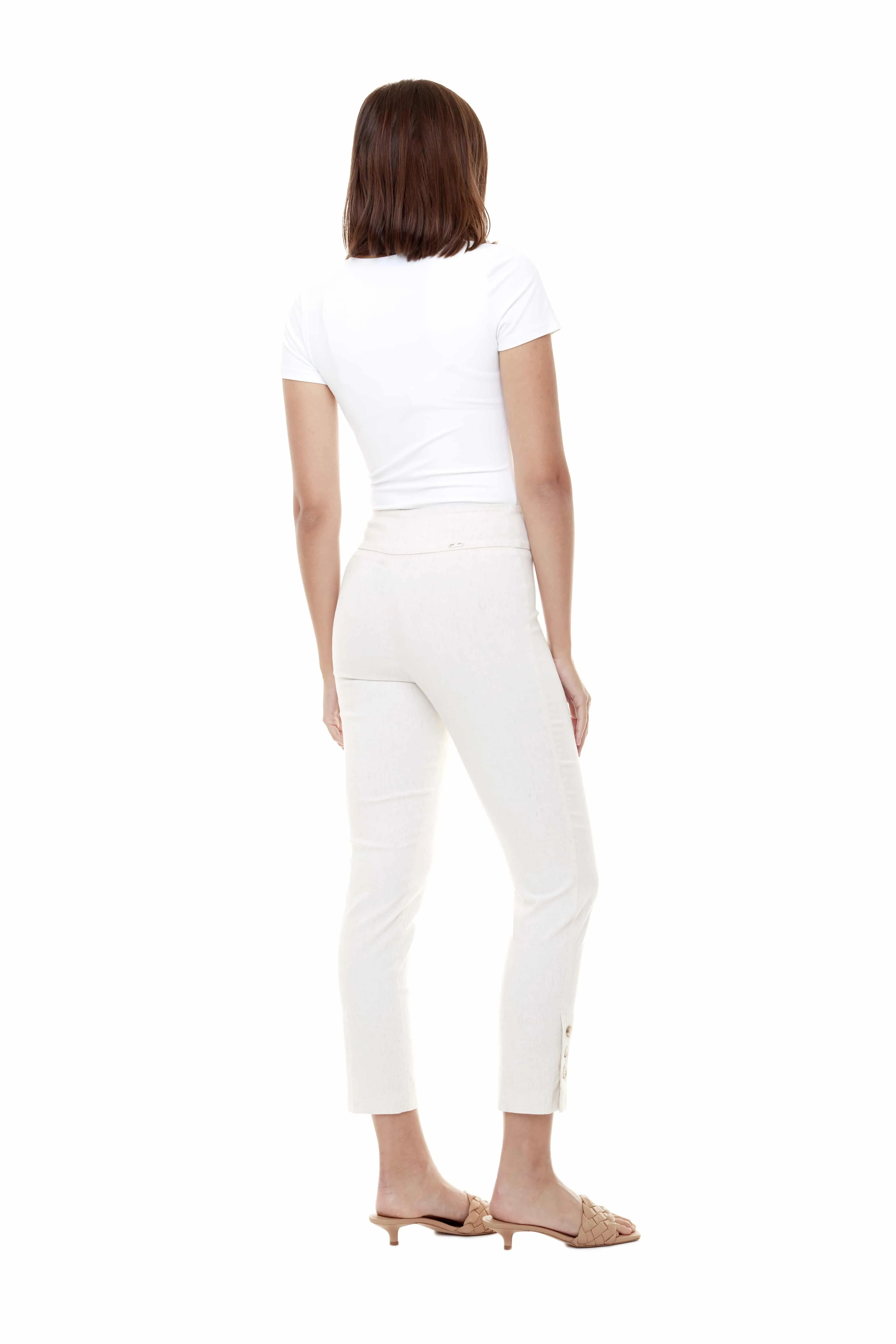 Linen Techno Ankle Pant
