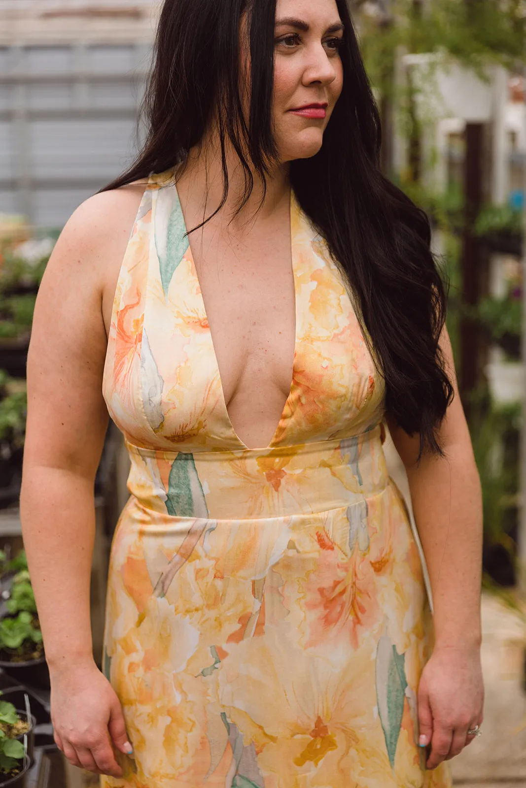 Melody V-Neck Racer Back Dress