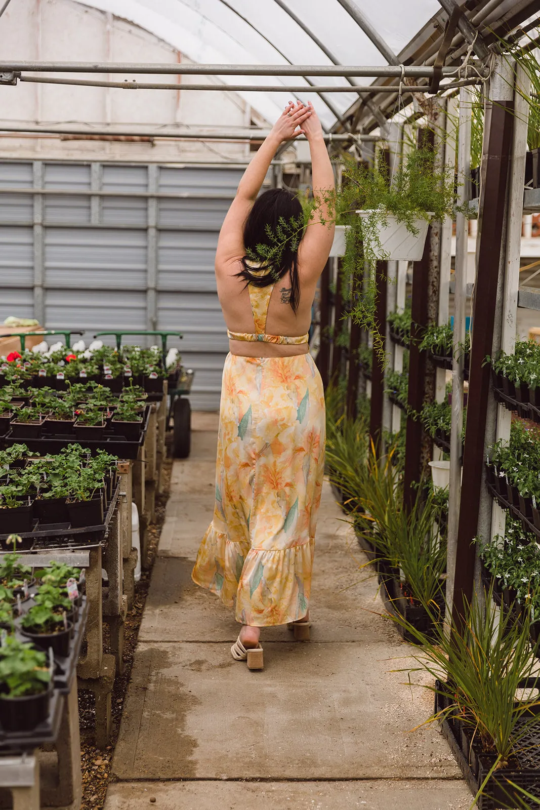 Melody V-Neck Racer Back Dress