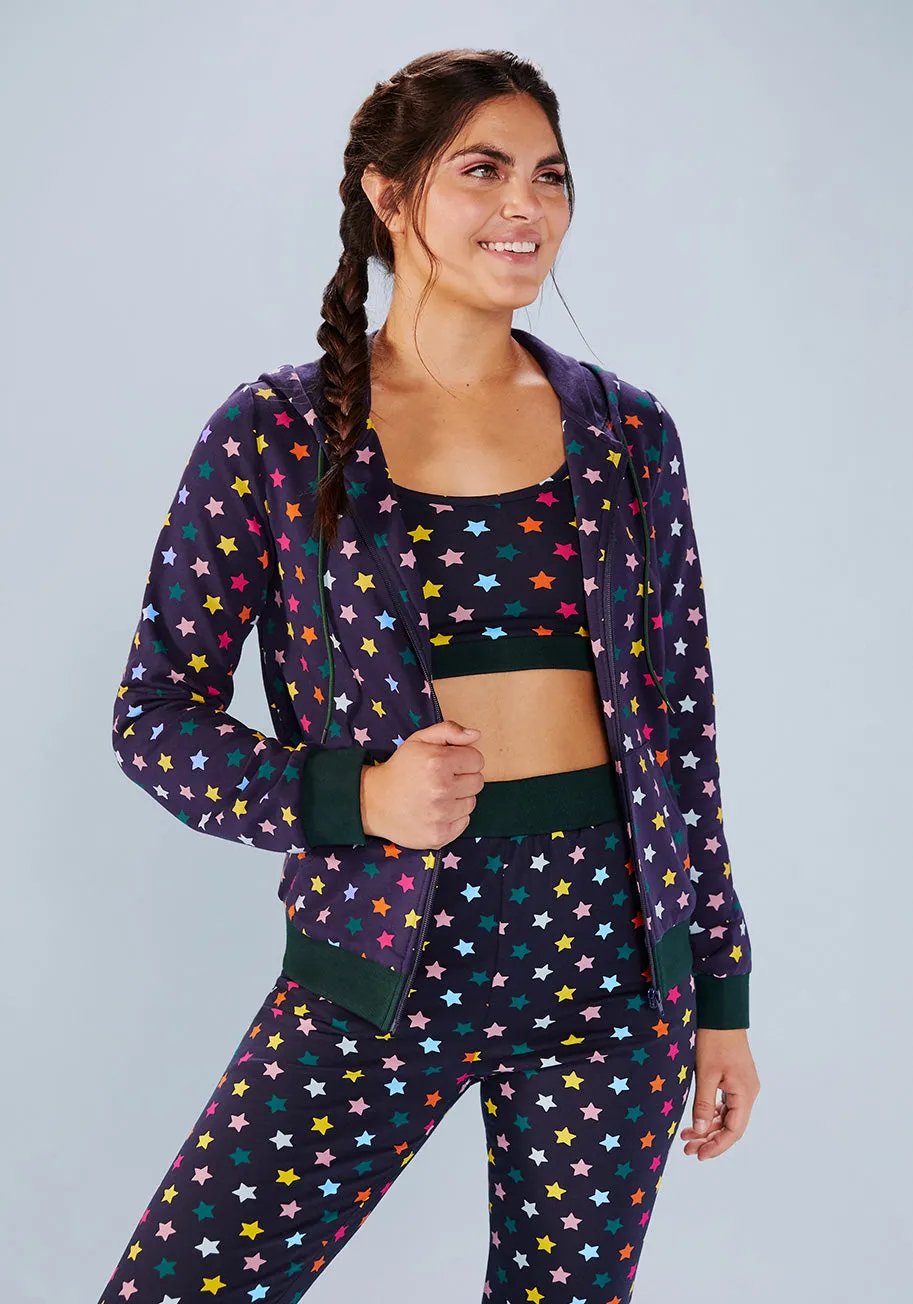 ModCloth x Collectif An All Star is Born Zip Hoodie