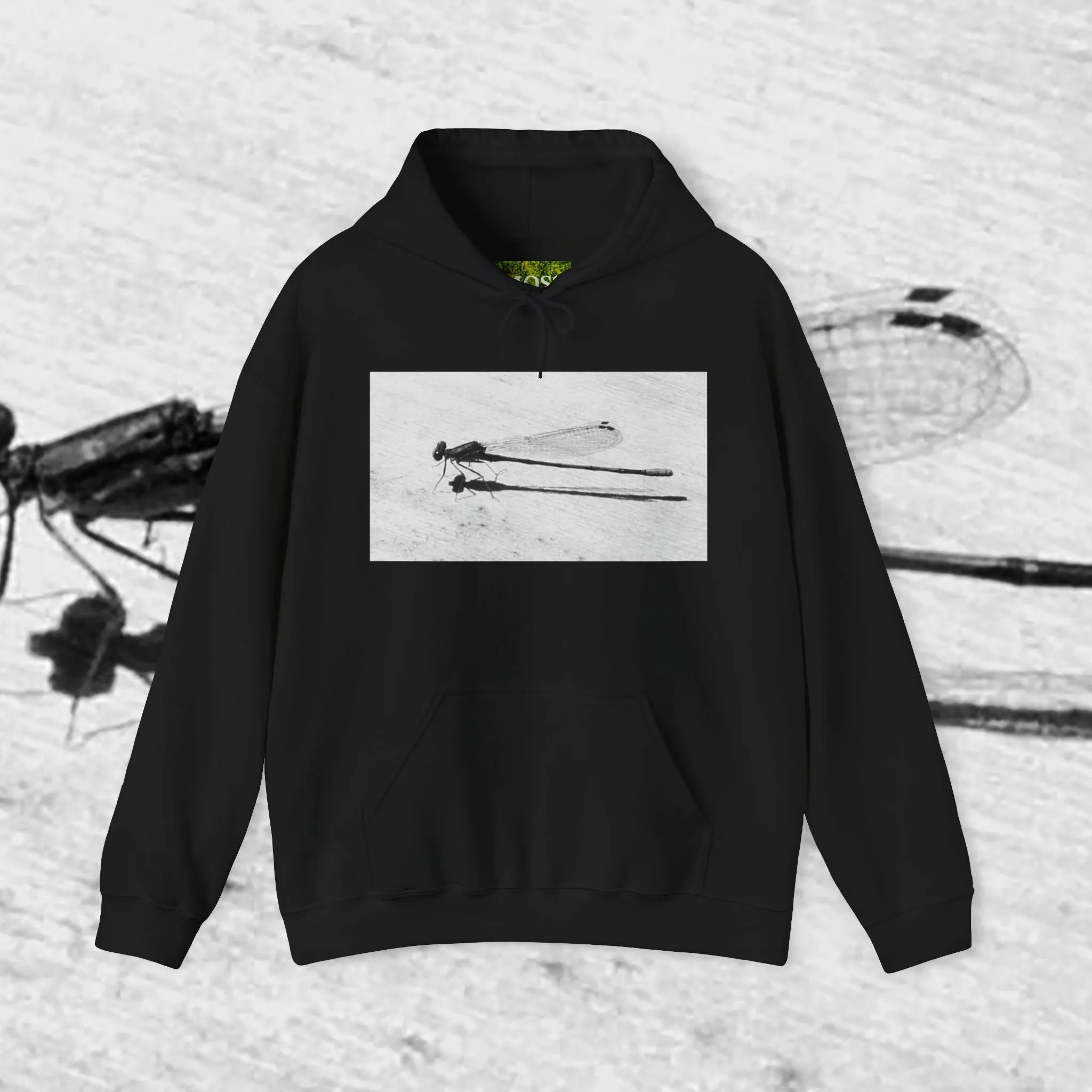 MOSS, Dragon Fly: Unisex Heavy Blend™ Hooded Sweatshirt