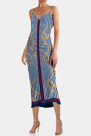 Nautical Stripes Summer Sun Dresses