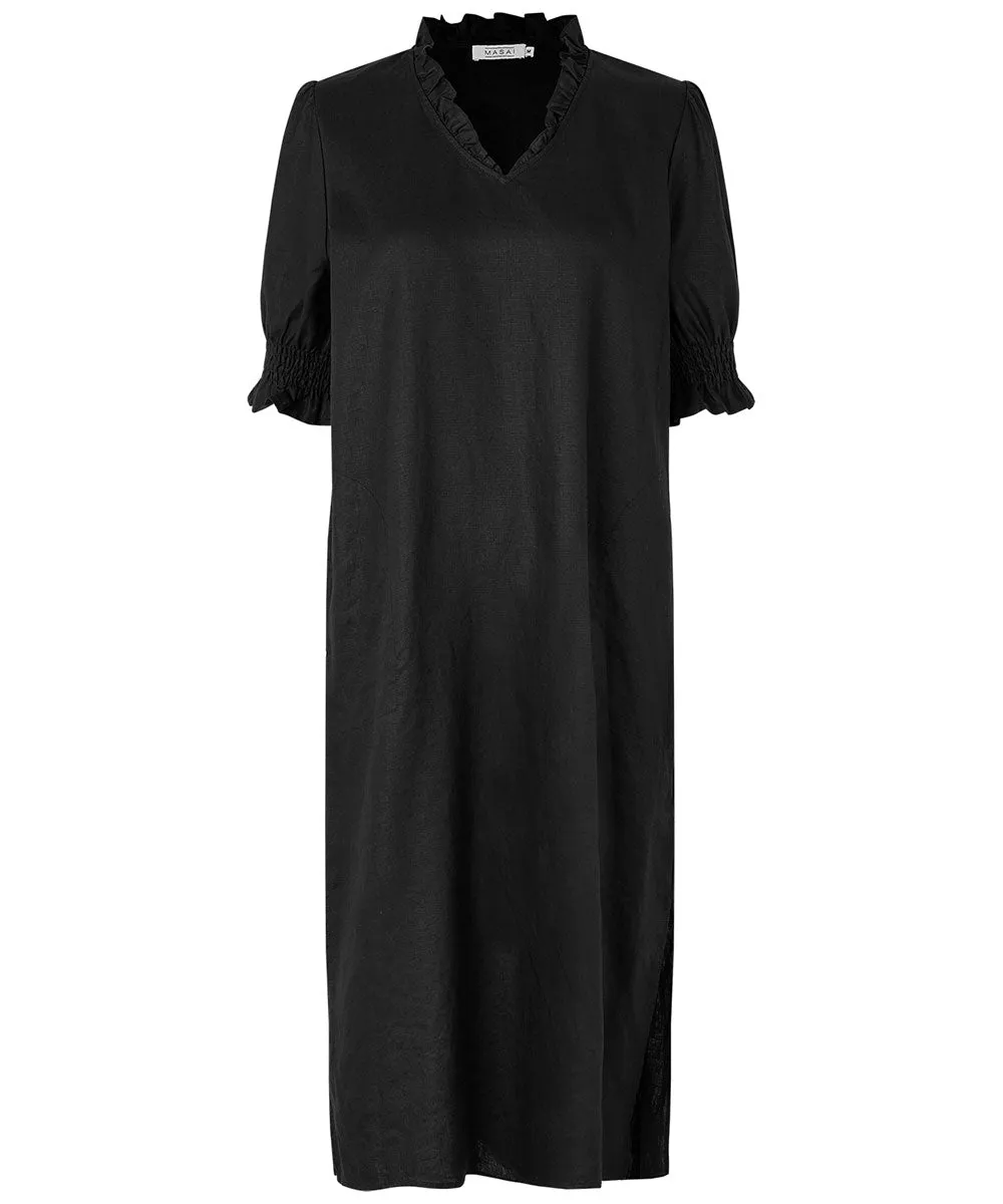 Nydela Smock-Sleeve Dress