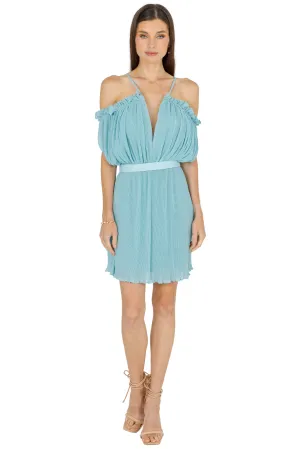 Oriella Sleeveless Mini Dress (Mint)