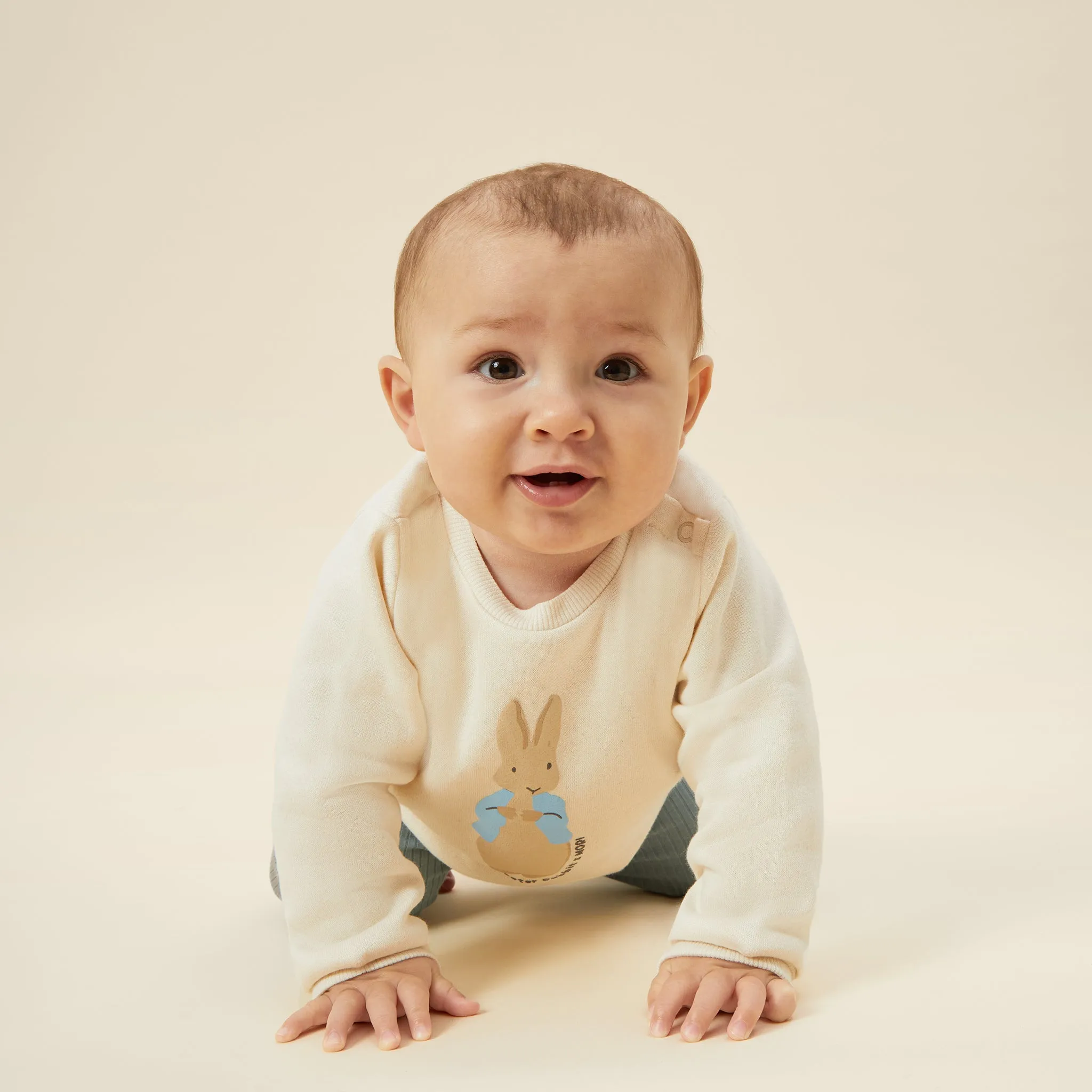 Peter Rabbit Sweater & Leggings Outfit