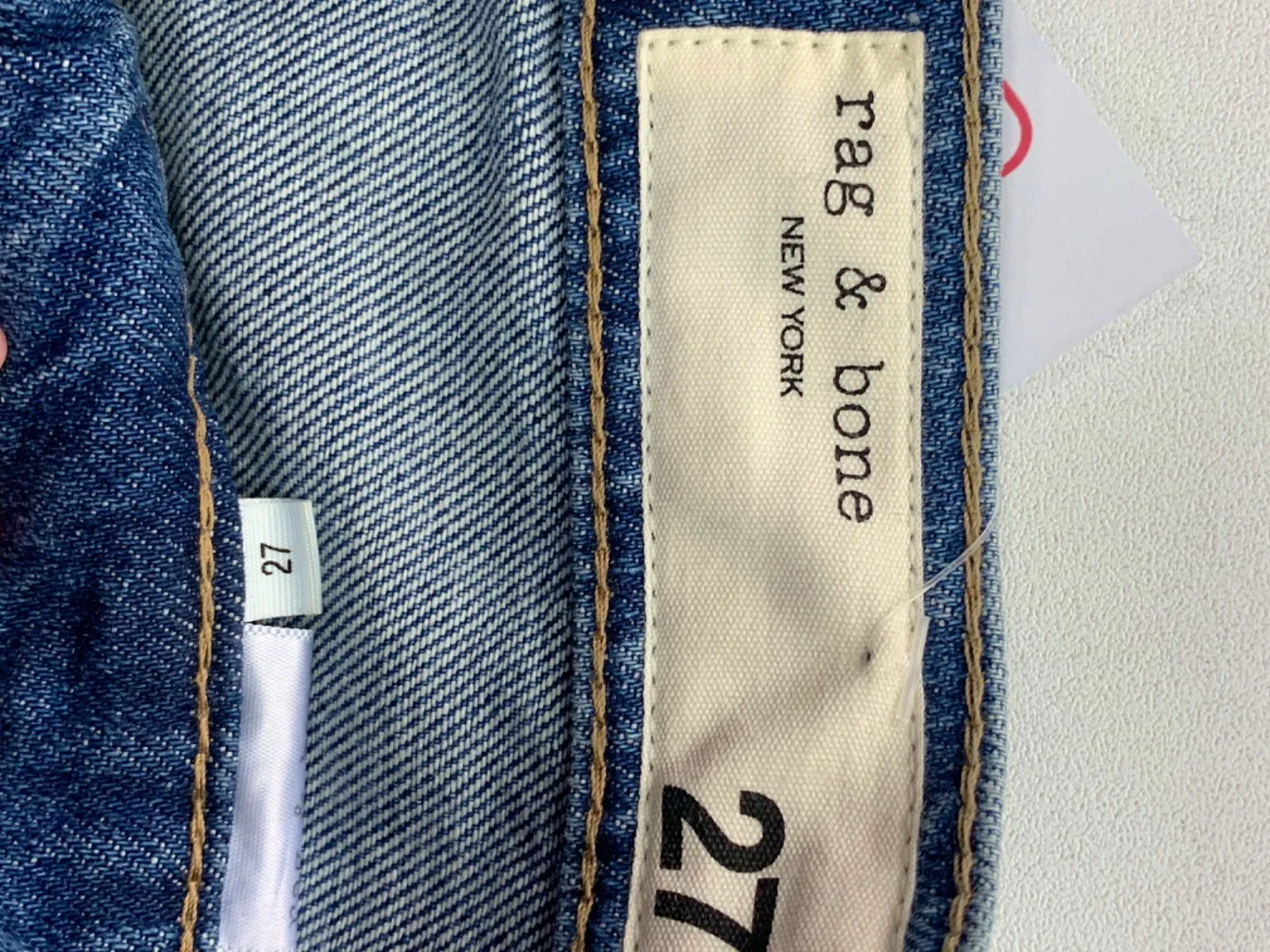 Rag & Bone Blue Denim Cut-Off Shorts EU 27