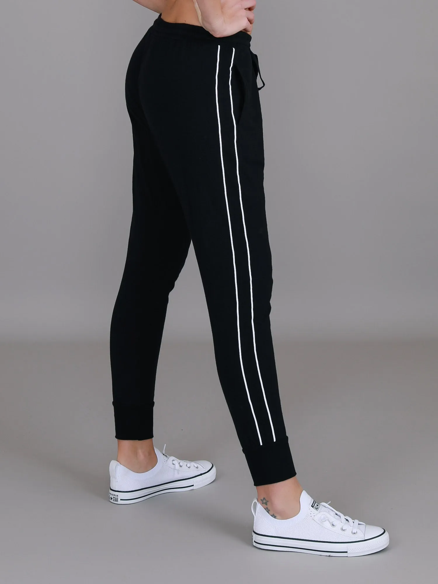 Rowan Stripe Seam Jogger
