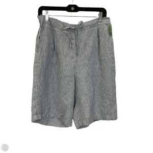 Shorts By Chicos In Striped Pattern, Size: 8
