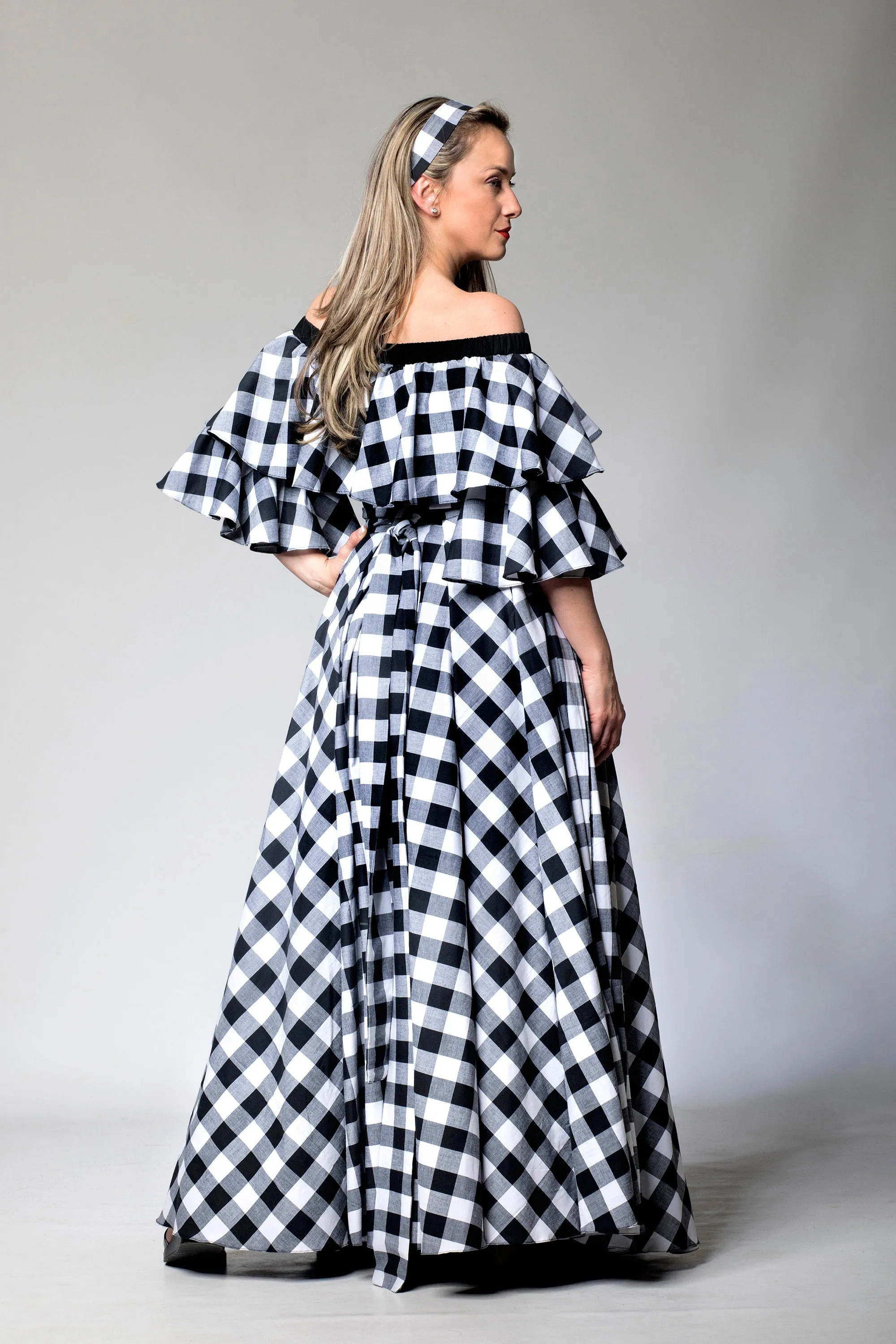 Tartan Gown Dress