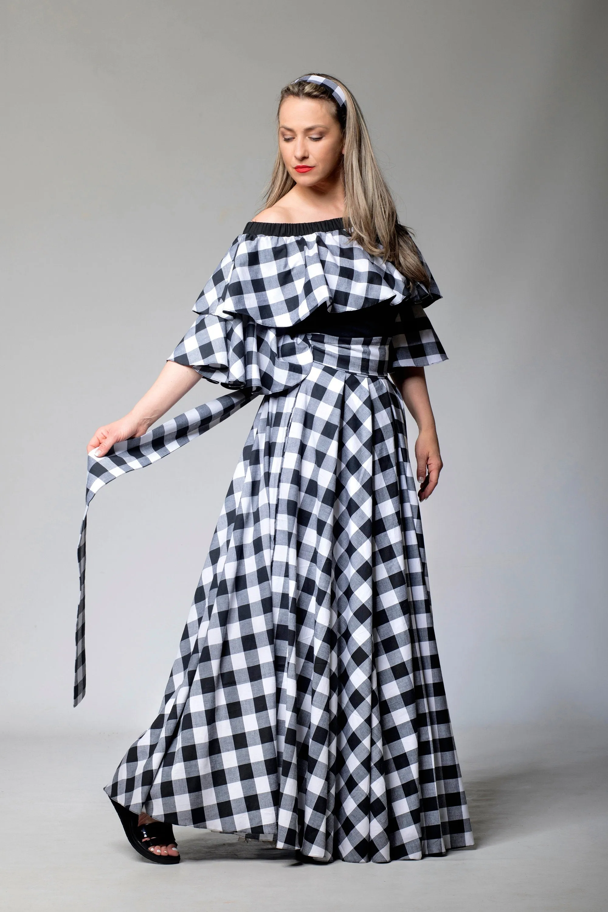 Tartan Gown Dress
