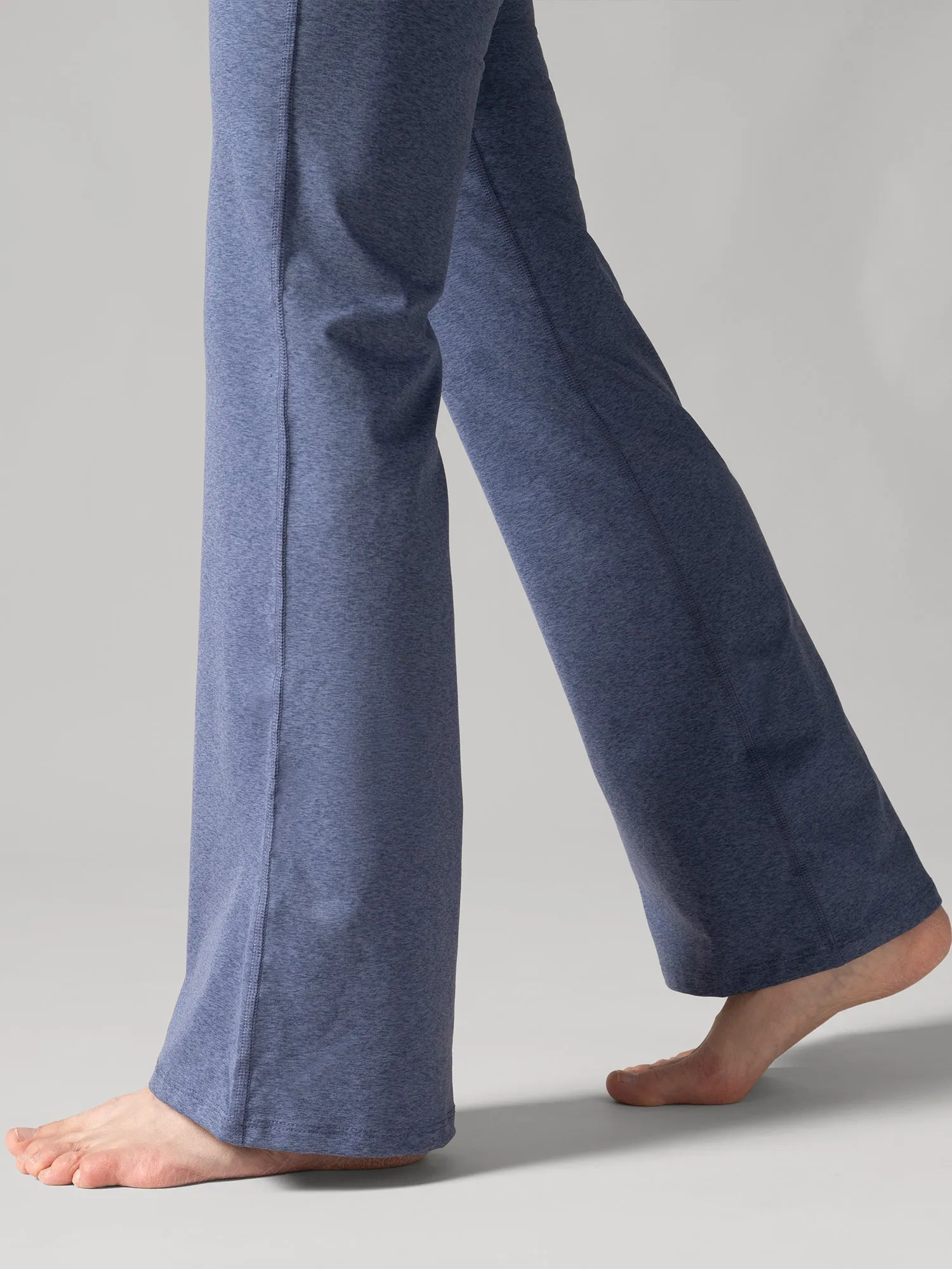 TGIF Wide Leg Yoga Pants - Denim