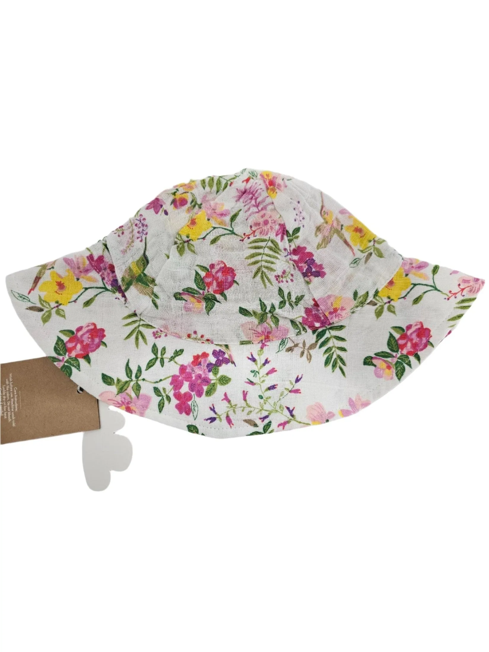 Toddler Sundress- Floral Hummingbirds - 150-S24