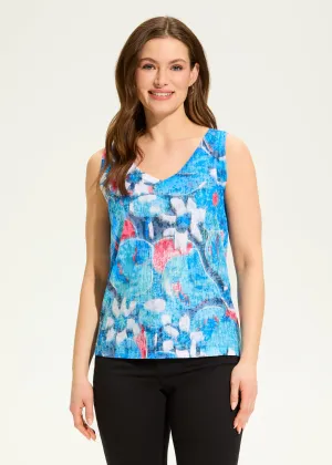 V-Neck Sleeveless Top, Melody
