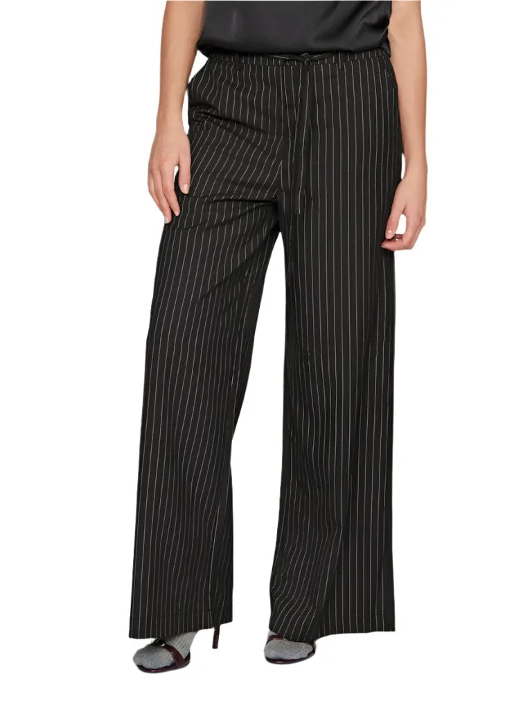 Vila Womens Pants Esma HW Black Beauty/Birch