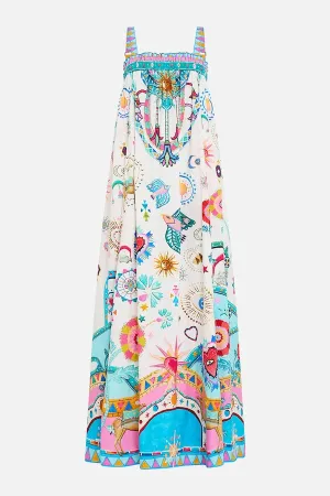 WIDE STRAP SUNDRESS