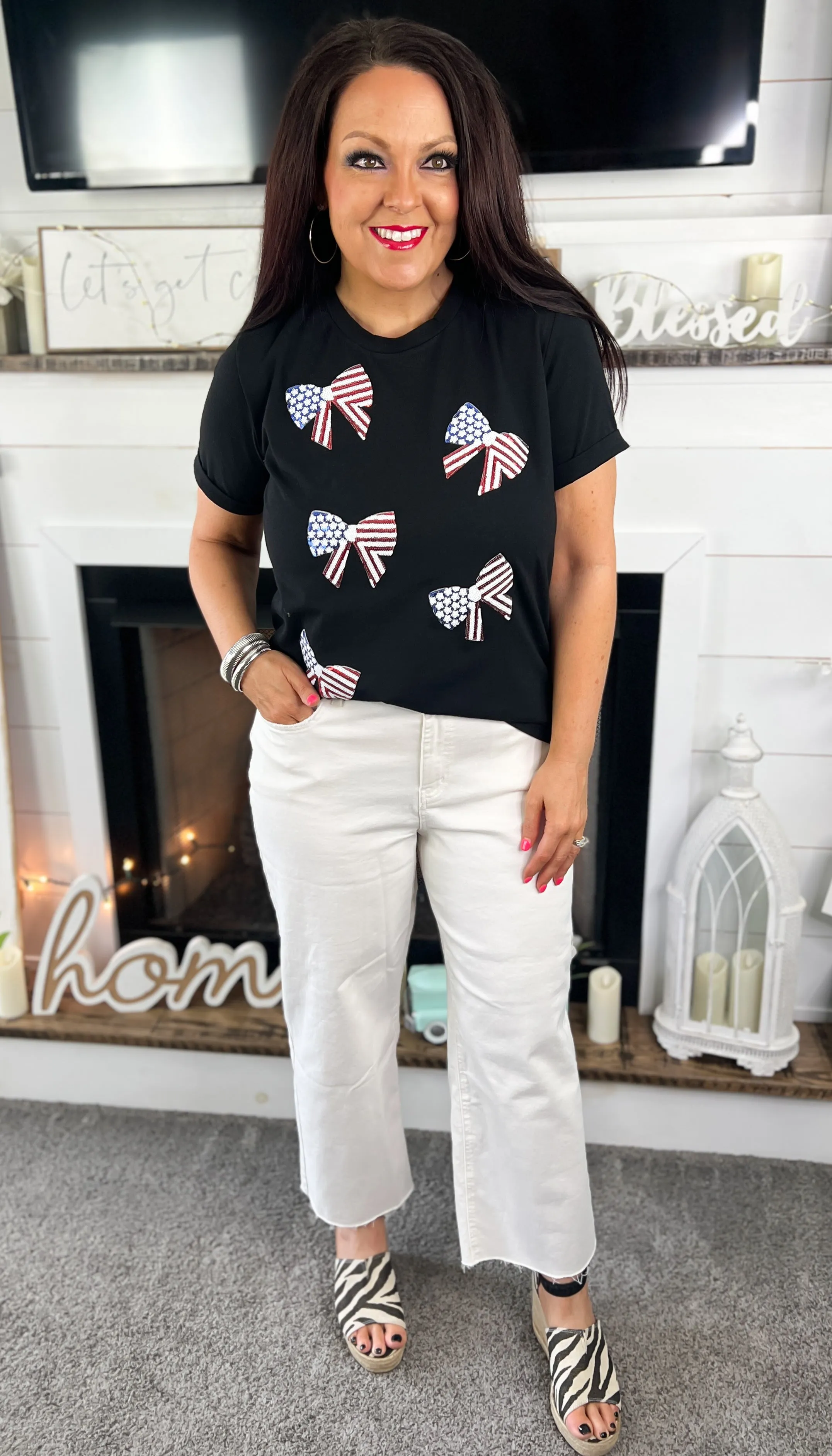 YMI Pearl Cropped Wide Leg Pants