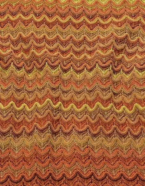 Zig Zag Knitted Maxi Dress
